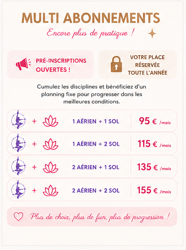 6 multi abonnements